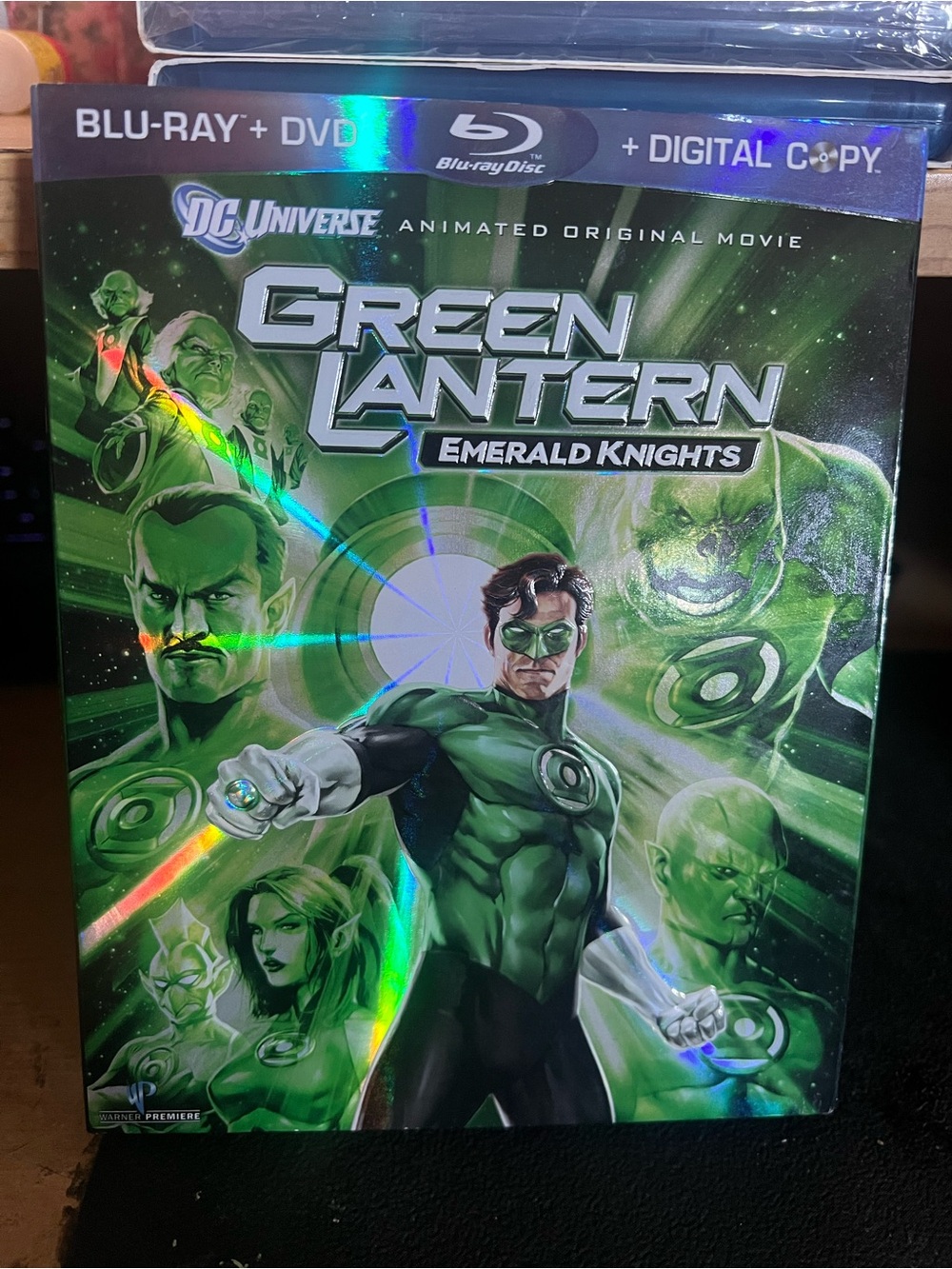 DC Green Lantern: Emerald Knights Blu-ray (Green, Black) no dvd